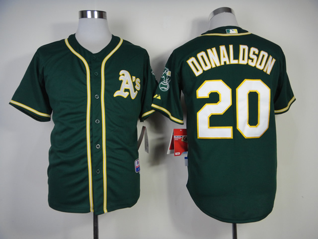 Men Oakland Athletics #20 Donaldson Green MLB Jerseys
